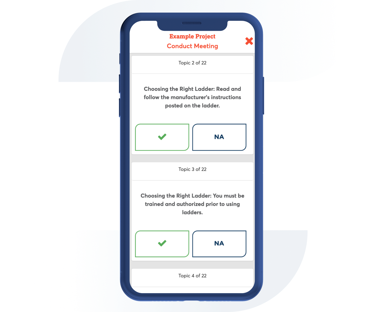 Ad Hoc Safety Meeting Template